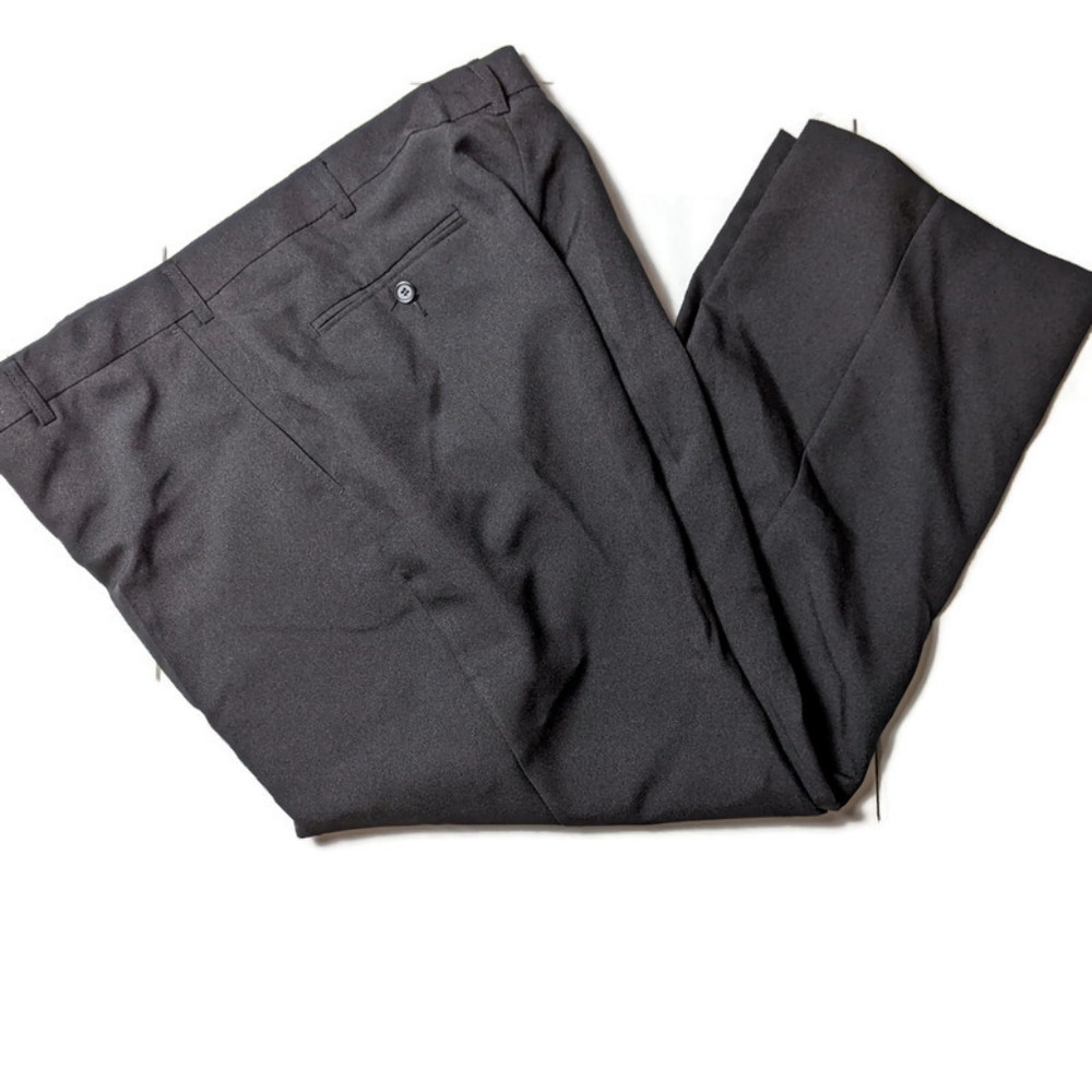 Haband Men's Black Dress Pants 38x30